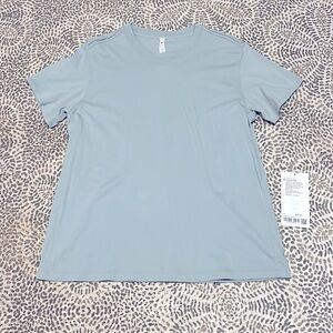 Lululemon All Yours Tee, greenish blue, size 6